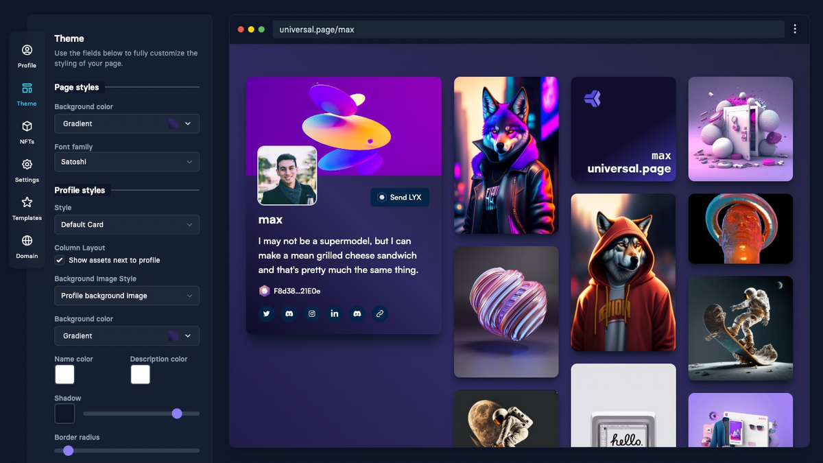 Universal Page
